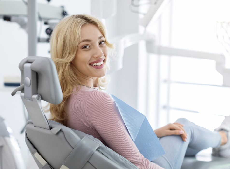 patient at Lifetime Dental to treat teeth grinding