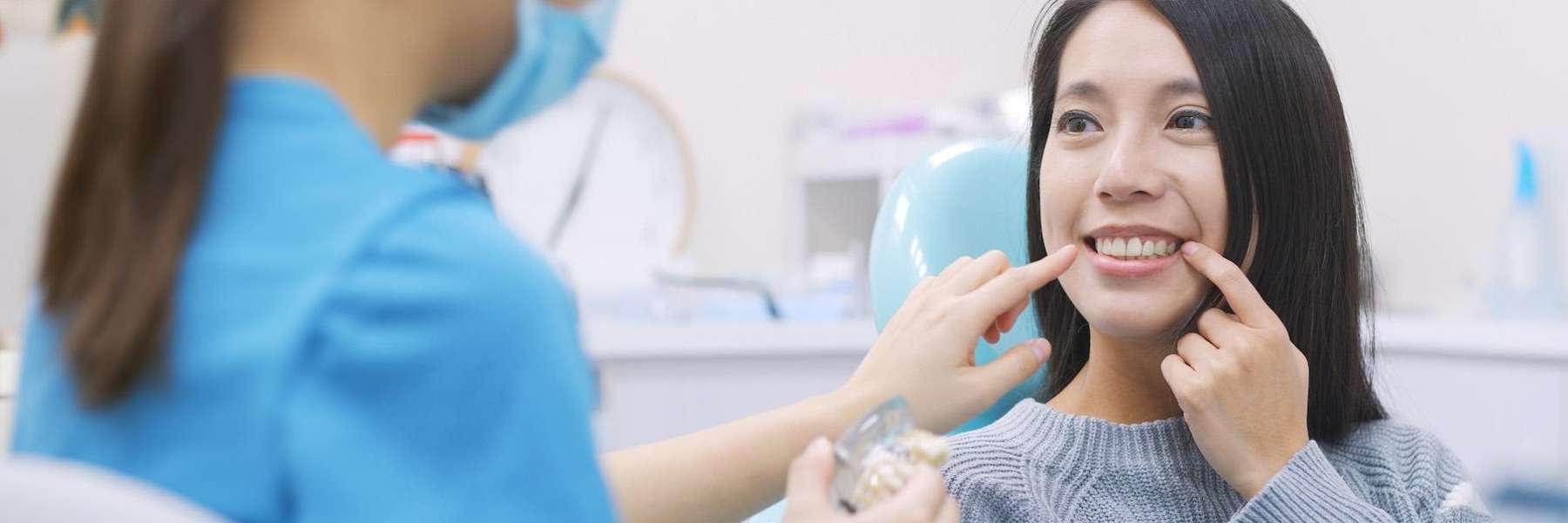 patient at smile makeover consultation in prahran