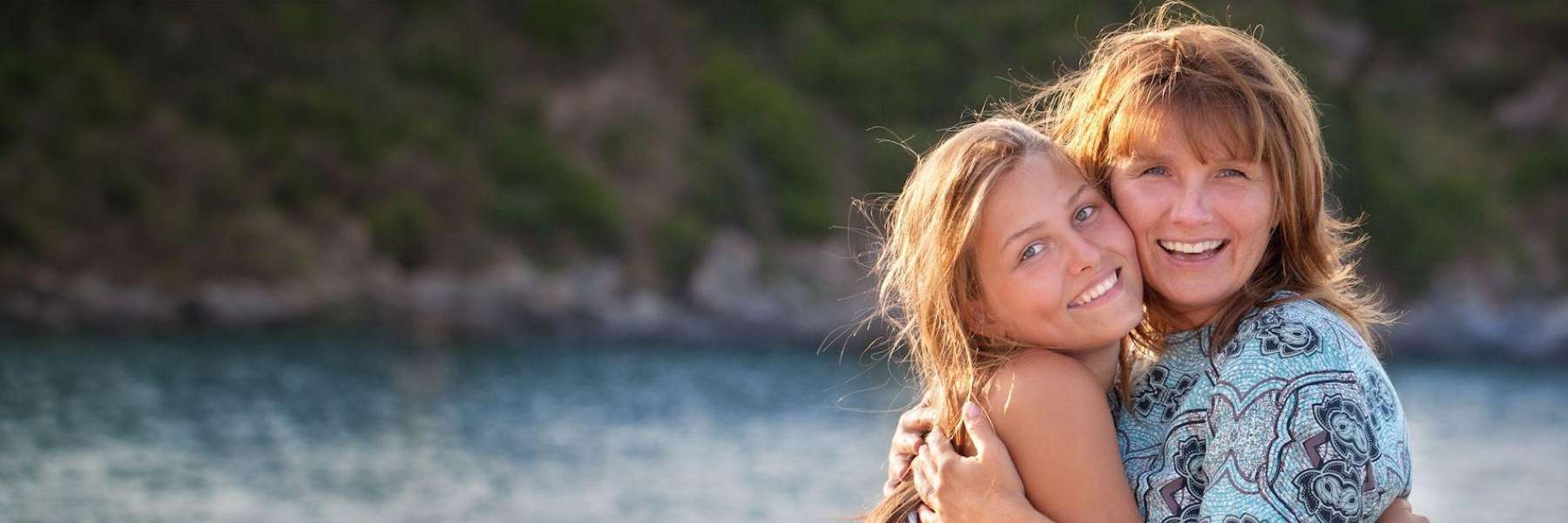 mother and daughter smiling in prahran