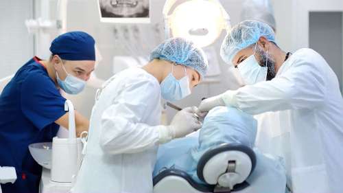 patient receiving sleep dentistry in Prahran