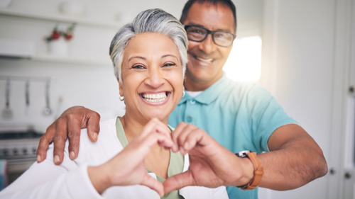 couple smiling for camera in prahran, vic