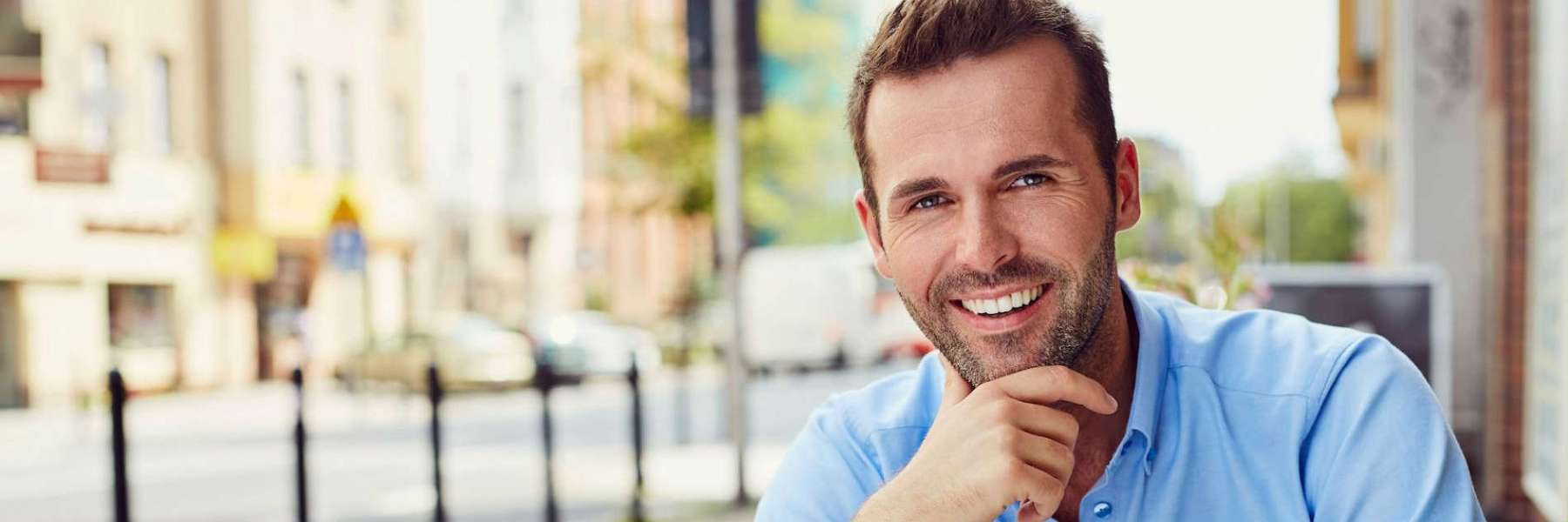 man smiling in Prahran, VIC