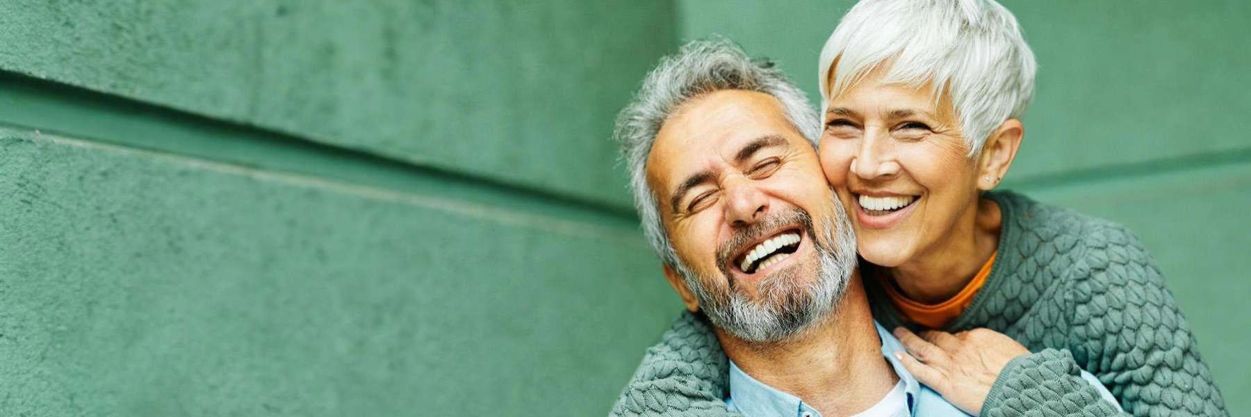 couple with dental implants in prahran